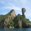 View of Chicken Island rock during Krabi 4 Islands Tour