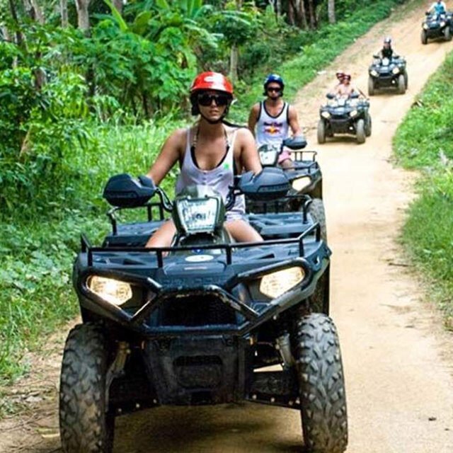 rafting phuket elephant trekking atv