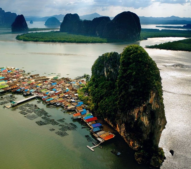 Phi Phi Islands and Platforms Map