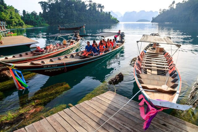 surin island and khao sok lake 3 day 2 night khao sok lake with long tail boat