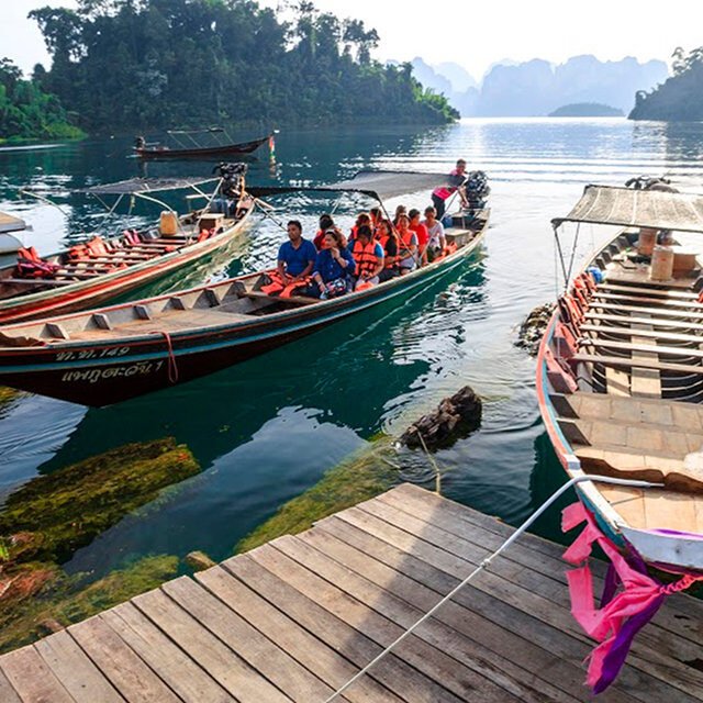 surin island and khao sok lake 3 day 2 night khao sok lake with long tail boat