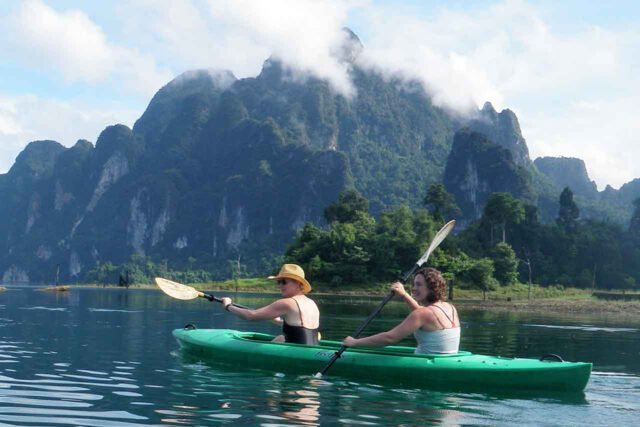 surin island and khao sok lake 3 day 2 night khao sok lake canoeing