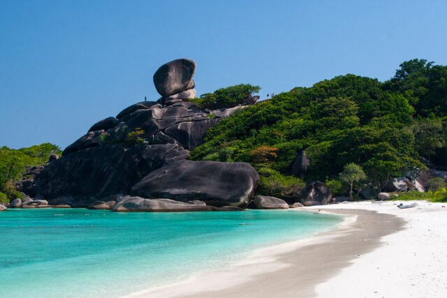 similan islands 2 days 1 night tent beautiful point sail rock