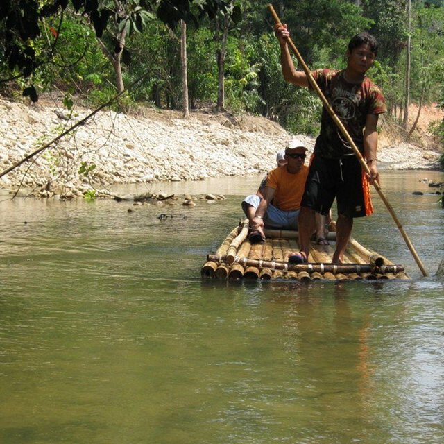 surin island and khao sok 2 day 1 night bamboo rafting