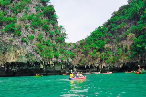 James Bond Krabi Phi Phi One Day Tour Canoe 1