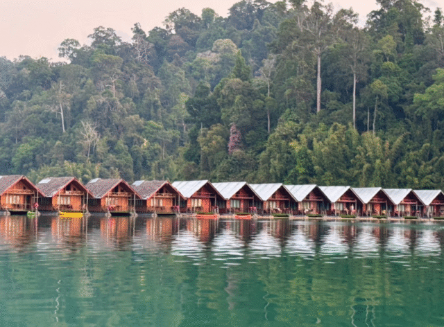 KHAO - SOK - TOUR - 2 - Raft - house