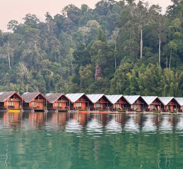 KHAO - SOK - TOUR - 2 - Raft - house