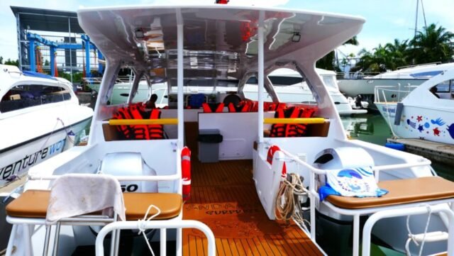 Phi - Phi - Islands - Sunset - By - Speed Catamaran