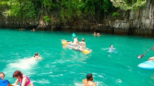 Phi - Phi - Islands - Sunset - By - Speed Catamaran - Clear - Kayak