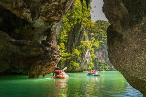 Phang - Nga - Speed - catamaran - Hong - Island - canoe - (3)