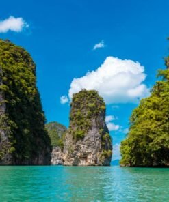 Phang - Nga - Speed - catamaran - Hong - Island - view