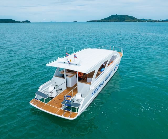 Phang - Nga - Speed catamaran - boat - view